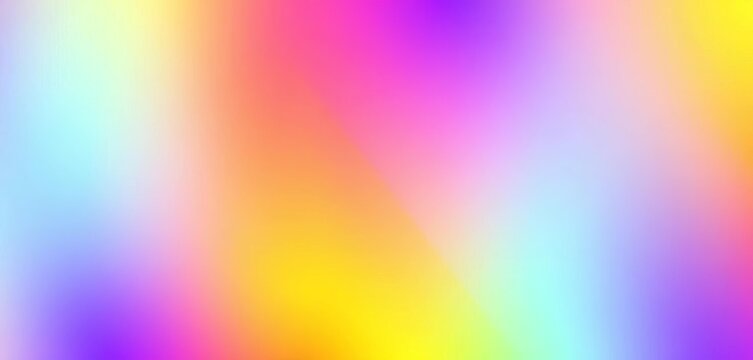 Vibrant rainbow gradient background, seamless repeating pattern, diversity, colors