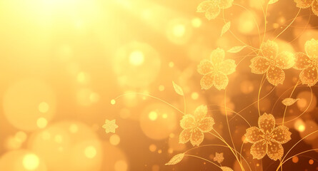 Warm golden holiday background, Christmas gold celebration backdrop, Christmas glitter texture, Golden festive stars, Sparkling golden snowflakes, Christmas luxury lights, Elegant festive shimmer, Gol © mrpixel