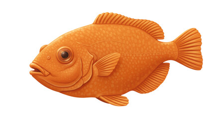 Isolated Orange Fish