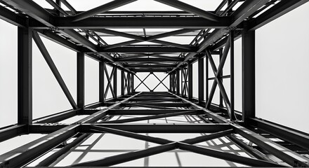 Steel Structure from Below &ndash; Geometric View