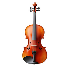 Fototapeta premium Classic violin on black background