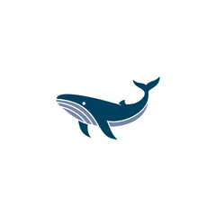Whale logo icon design template, suitable for your design need, logo, illustration, animation, etc.