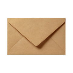 Classic Brown Envelope for Sending Letters on a white background.