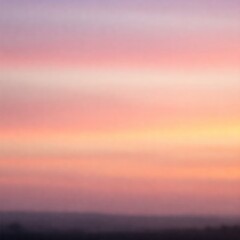 Fototapeta premium Soft Blush Sky Gradient
