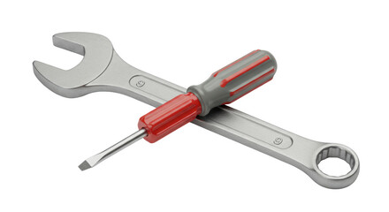 Isolated Wrench and Screwdriver