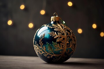 A decorated Christmas tree with gifts and a star on top embodies the holiday celebration