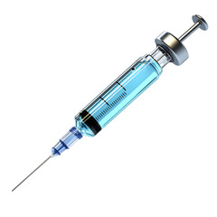 [Transparent Background PNG]Medical Syringe Illustration for Vaccination