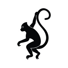 Monito del Monte Vector Silhouette