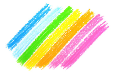 Abstract Colorful Pastel Rainbow Stripes Background Texture