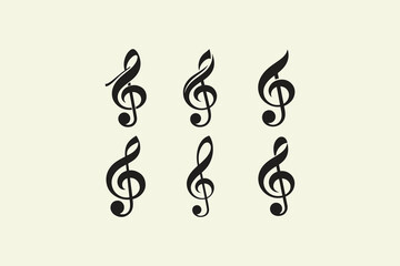 musical icon, symbol