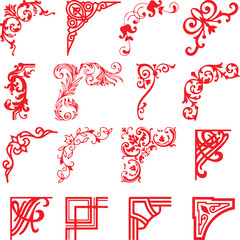 Beautiful flower art and mandala vector design