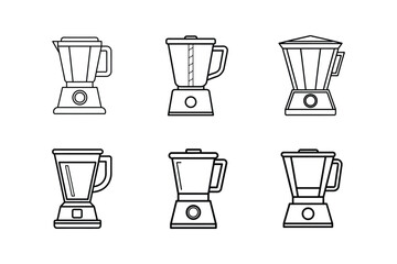 blender icon vector line art illustration