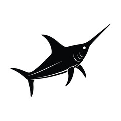 Swordfish Vector Silhouette