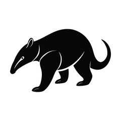 Tamandua Vector Silhouette