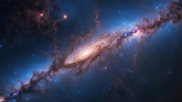 Background of Galaxy Space Nebula for Cosmic Design