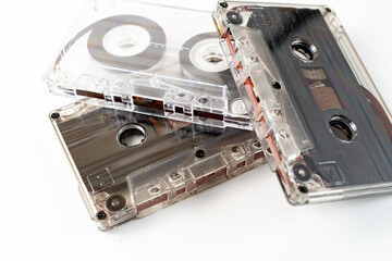 three of Vintage Cassette Tapes 