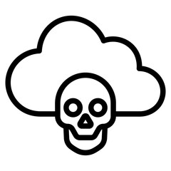 Hacking icon in vector illustration