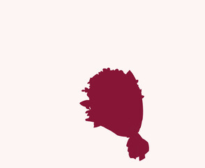 花束　シルエット