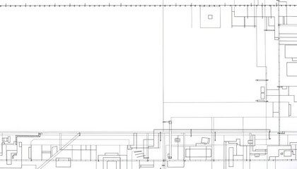 Abstract architectural blueprint background, clean lines, geometric shapes, floor plan style, interior, texture