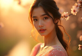 A surreal, cinematic composition blending abstract shapes, dreamy lighting, and mysterious atmospheric tones &ndash; a fusion of emotion, depth, and storytelling, perfect for visual exploration and creative