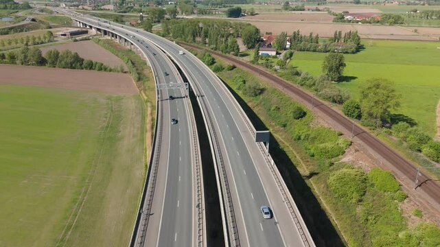 Aerial View of A11 and Surrounding Landscape | 4K Drone by FlyLens