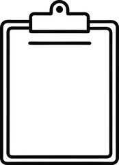 clipboard isolated on white