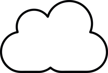 vector illustration of an cloud background