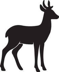 Fototapeta premium deer silhouette