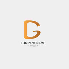 Modern Letter DG Logo Template for Business Branding. Clean and elegant letter DG logo template for corporate branding, agencies, and startups.