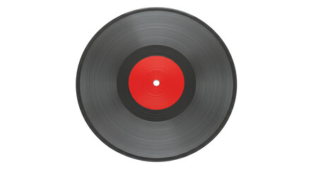 Obraz premium Isolated Vinyl Record
