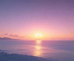 Fuzzy pastel sunset, pink, blue, yellow gradient blend,  mellow,  blue,  art