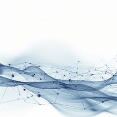 The abstract background, minimalistic style, technology line