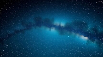 Fototapeta premium Cosmic expanse: A breathtaking view of the night sky.
