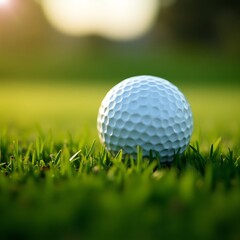 Obraz premium golf ball on the green