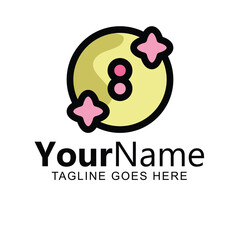 Modern Minimalist Logo Design.  Clean and Simple Vector Brand Identity