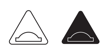 Caution speed Ramps sign