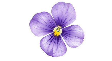 Purple Viola Flower Botanical Blossom Floral