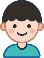 Obraz premium Boy icon