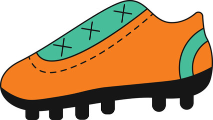 set of baseball doodles color good for background, wallpaper, element design, icons, etc