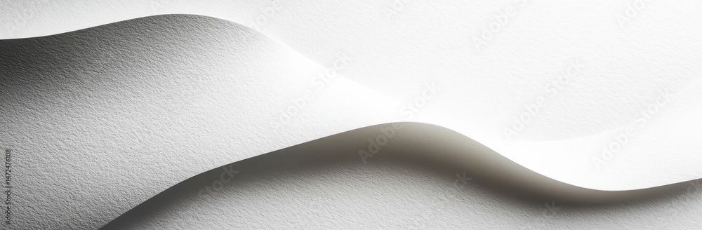 Poster abstract grayscale undulating texture with subtle light and shadow