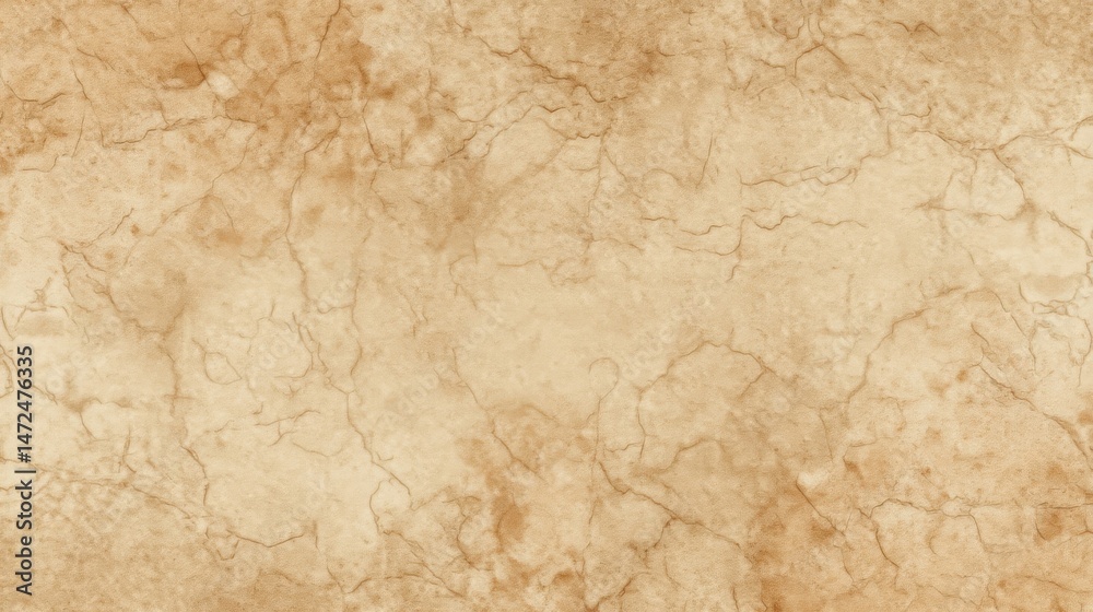 Poster aged parchment texture with subtle beige and brown tones, showing a natural, cracked surface with in