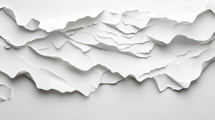 Obraz premium Abstract Layered White Peeling Paint Texture on Gray Background