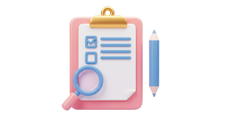 Isolated Clipboard and Checklists