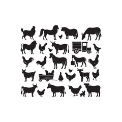 Farm Animals Vector (4).eps