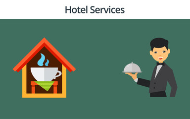 Hotel Service Icon, Hospitality Logo Symbol, Room Service Emblem, Bellhop Icon Design, Luxury Hotel Logo, Concierge Service Icon, Hotel Amenities Symbol, Modern Hospitality Logo, Travel and Stay Icon,