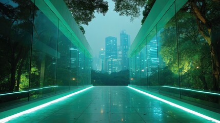 Fototapeta premium Architecture with City View