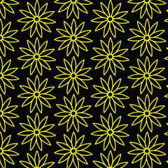 abstract vector new flower pattern design.