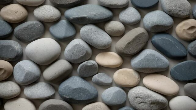Background featuring peddle stone wall texture