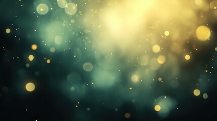 Soft Glowing Bokeh with Dark Background for Creative Projects
