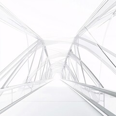 Detailed-wireframe-technical-drawing-of-a-modern-bridge-structure-in-abstract-style